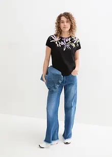 T-shirt coton manches ½, bonprix
