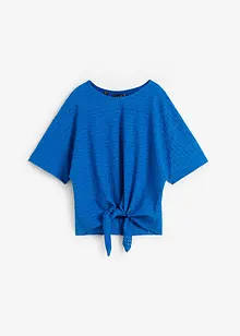 T-shirt manches chauve-souris avec broderie anglaise, bonprix