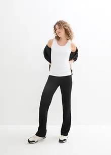 Pantalon en jersey viscose mélangée, bonprix