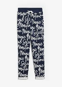 Pantalon imprimé à taille élastiquée, bonprix