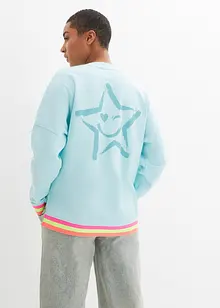 Sweat à poignets multicolores, bonprix