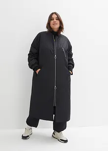 Manteau léger avec col en bord-côtes, bonprix