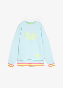 Sweat à poignets multicolores, bonprix