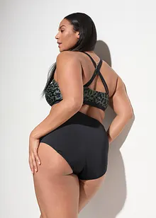 Bas de bikini taille haute, bonprix