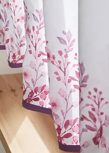 Brise-bise en coton avec imprimé floral, bpc living bonprix collection