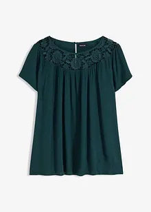 Blouse à dentelle, bonprix
