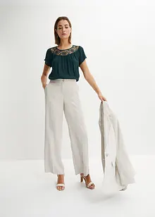 Blouse à dentelle, bonprix