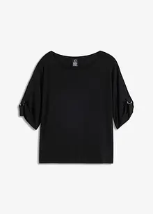 T-shirt à encolure bateau, bonprix