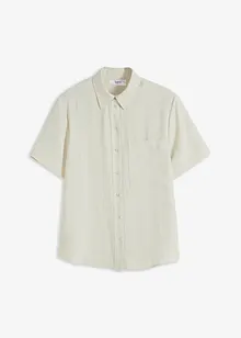 Blouse à manches mi-longues et poche sur la poitrine, bonprix