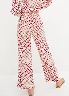 Pantalon ample avec imprimé, bonprix