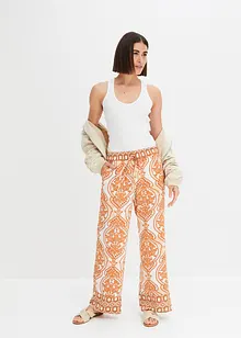 Pantalon palazzo avec polyester, BODYFLIRT