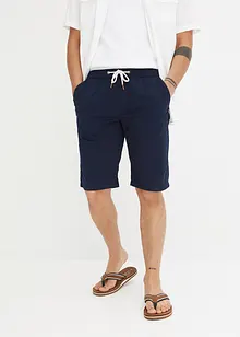 Bermuda chino extensible avec taille élastiquée, Slim Fit, bpc bonprix collection