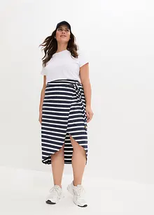 Jupe midi en jersey, bonprix