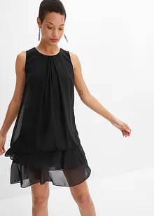 Robe en chiffon en polyester recyclé, bonprix