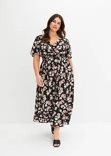 Robe longue à imprimé fleuri, bonprix
