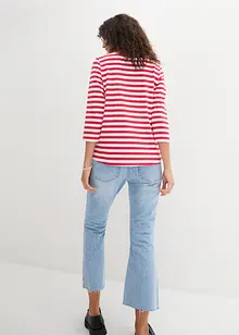T-shirt à encolure bateau, bonprix