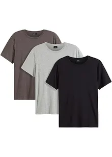 Lot de 3 T-shirts, bonprix