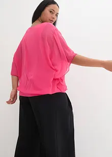 Tunique en crêpe avec doublure top, bonprix