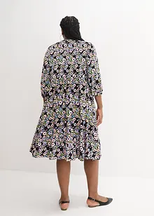 Robe midi en viscose avec poches, bonprix