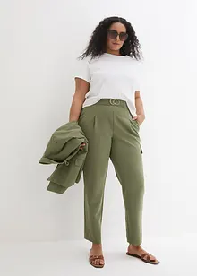 Pantalon cargo avec boucle décorative, bpc selection