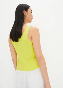 Top côtelé 100% coton, bonprix