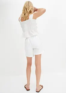 Bermuda coton avec taille élastiquée, bonprix