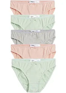 Lot de 5 slips fille, bonprix