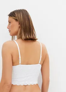 Top à dentelle, bonprix
