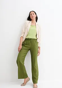 Pantalon ample à taille élastiquée, bonprix