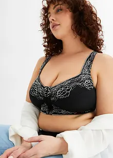 Soutien-gorge grand maintien sans armatures, fermé devant, bonprix