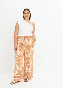 Pantalon palazzo avec polyester, BODYFLIRT