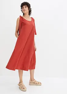 Robe débardeur aérienne en lin mélangé, bonprix