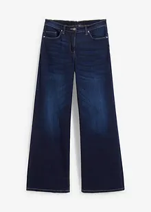 Jean large à taille mi-haute élastiquée, bonprix
