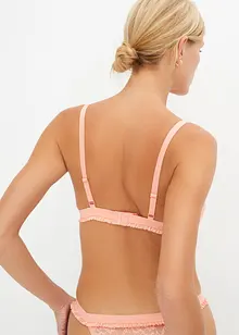 Soutien-gorge brassière sans armatures, rembourré, bonprix