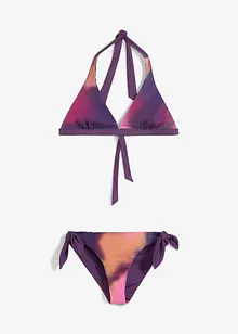 Bikini dos nu réversible (ens. 2 pces) avec polyamide recyclé, bpc bonprix collection