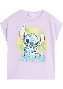 T-shirt coton fille Disney Stitch, Lilo & Stitch