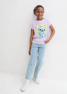 T-shirt coton fille Disney Stitch, Lilo & Stitch