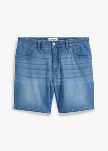 Short long en jean avec taille confortable, Loose Fit, John Baner JEANSWEAR