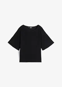 T-shirt oversize en mousseline, manches courtes, bpc bonprix collection