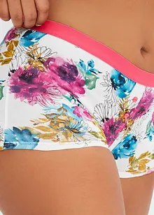 Lot de 4 boxers coton femme, bonprix