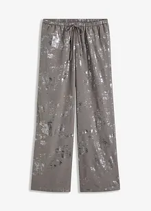 Pantalon tissé avec impression foil brillante, bonprix