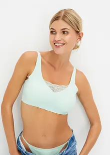 Soutien-gorge sans armatures rembourré Feel Comfort Lasercut, bonprix