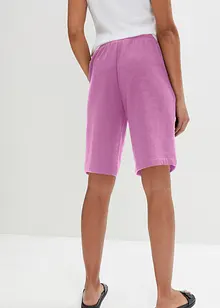 Short en molleton avec taille élastique et poches, bonprix