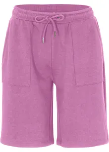 Short en molleton avec taille élastique et poches, bonprix