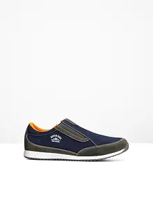 Chaussures slip-on en cuir, bonprix