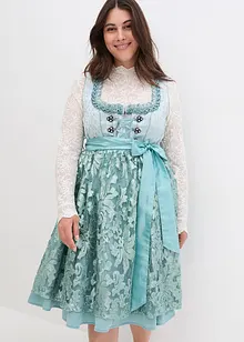 Dirndl avec tablier à paillettes (ens. 2 pces), bonprix