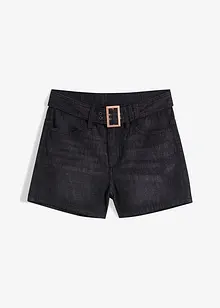 Short en jean avec ceinture (ens. 2 pces.), bonprix