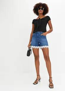 Short à dentelle, bonprix