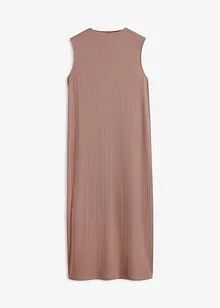 Robe midi côtelée, bonprix