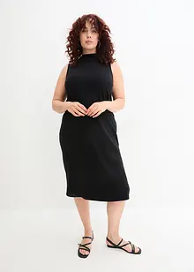 Robe midi côtelée, bonprix